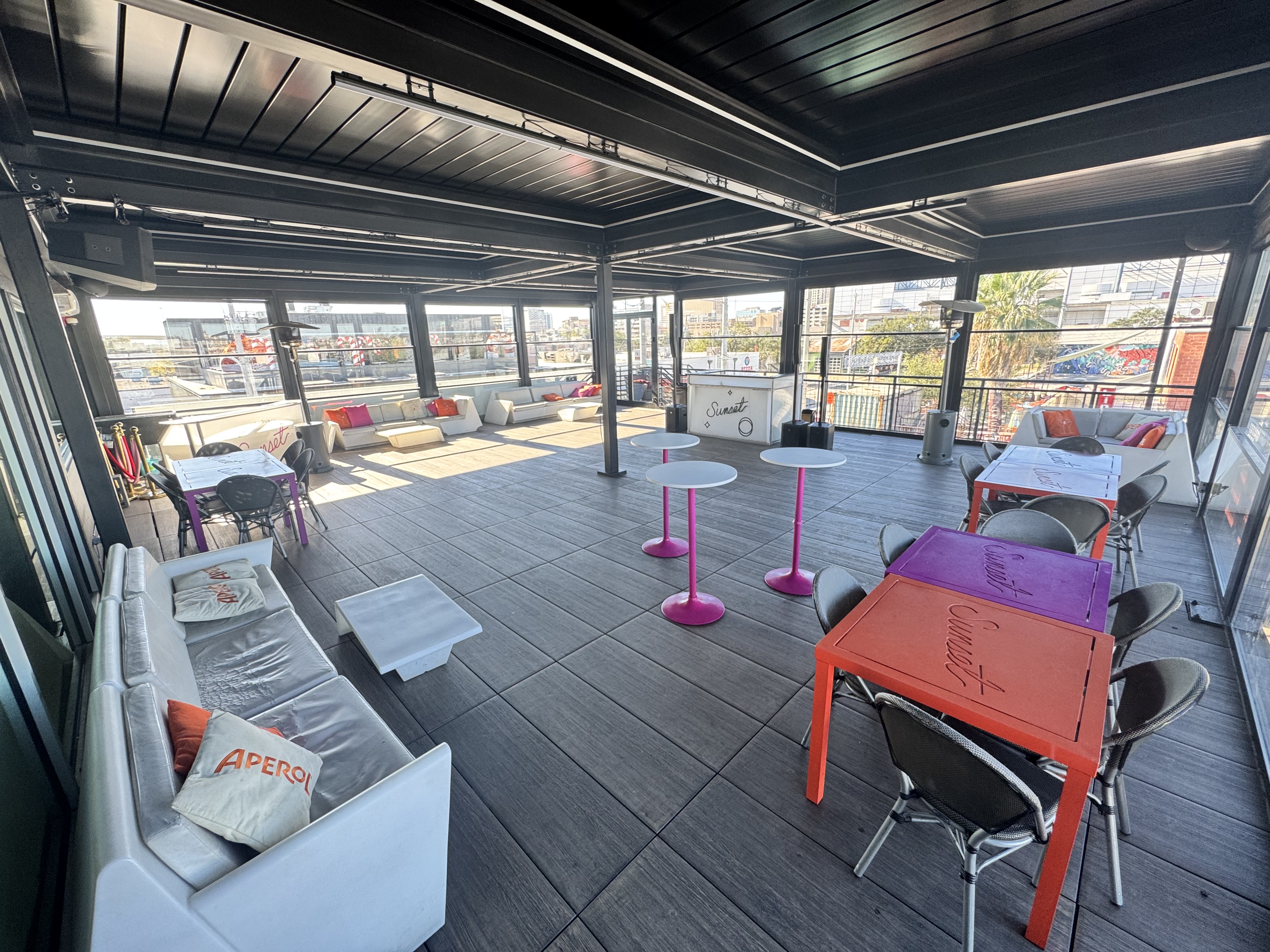 Sunset Rooftop Lounge