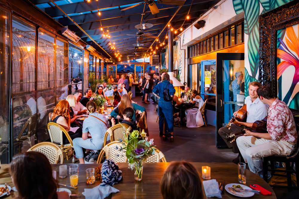 Terrace At Night