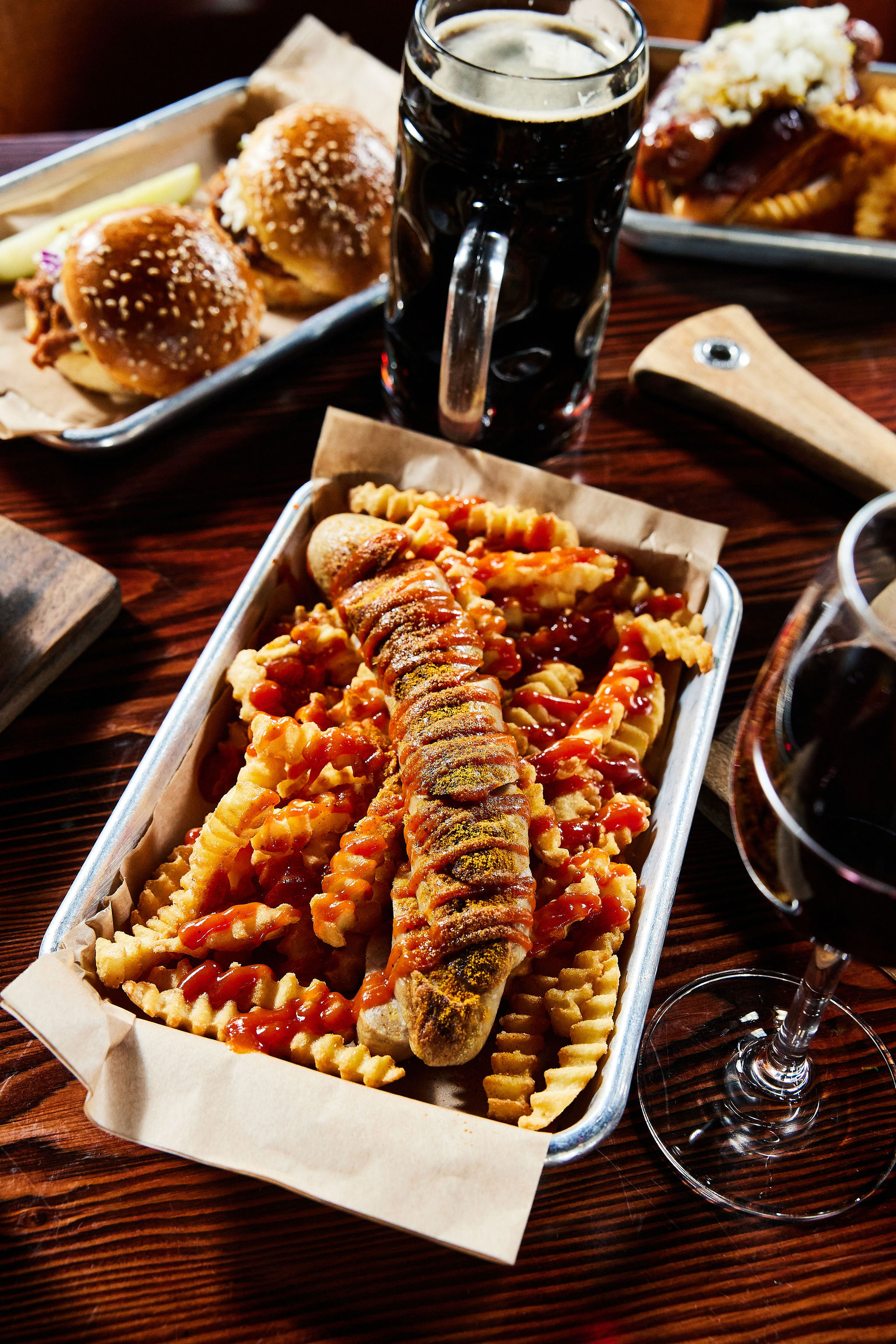 Currywurst Brat