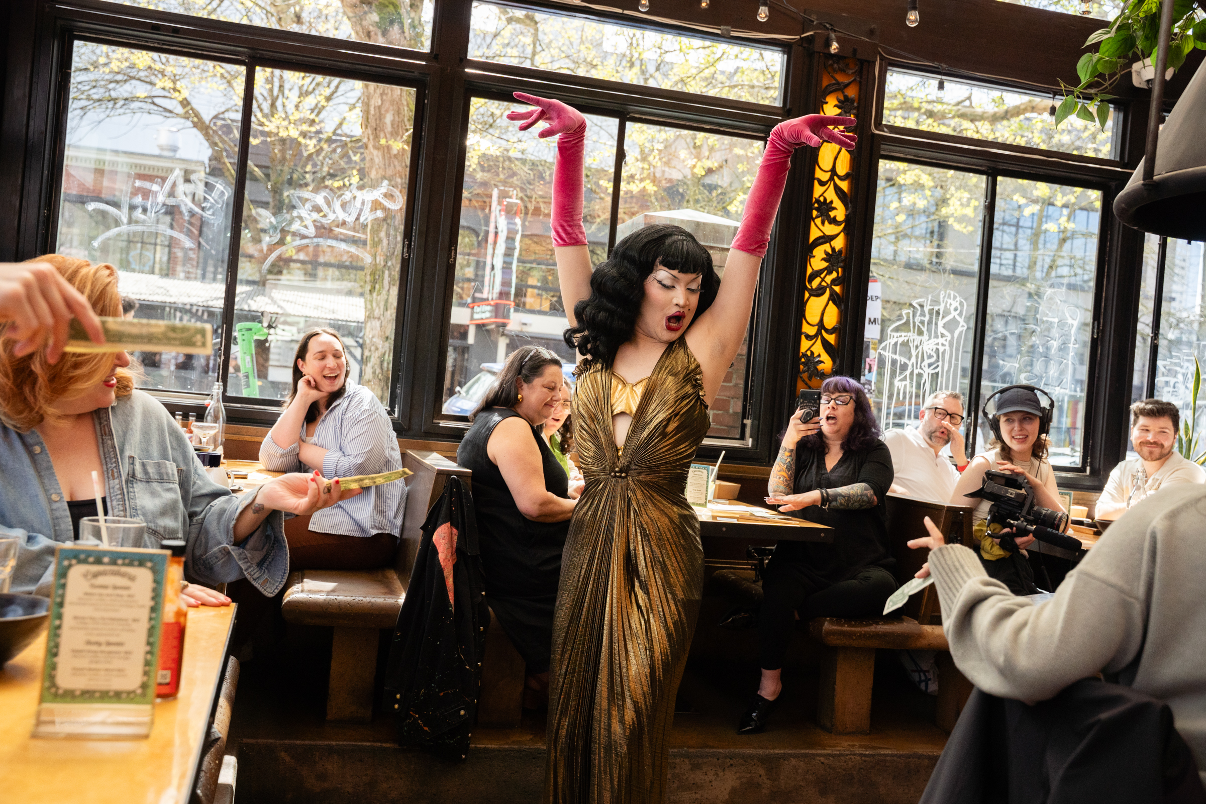 Clara Voyance, Copacabana Drag & Burlesque Brunch