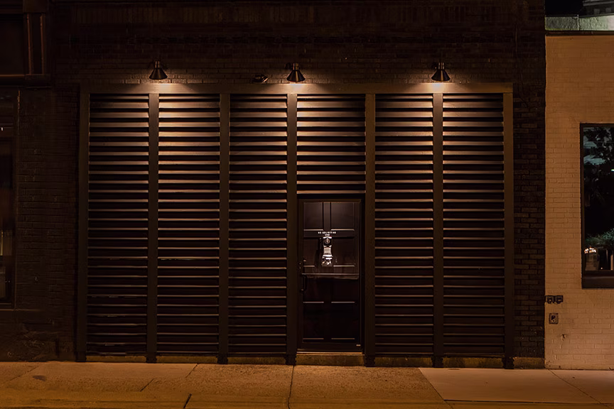 No Soliciting Bar logo