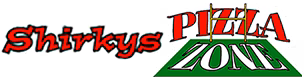 Shirky's Pizza Zone logo