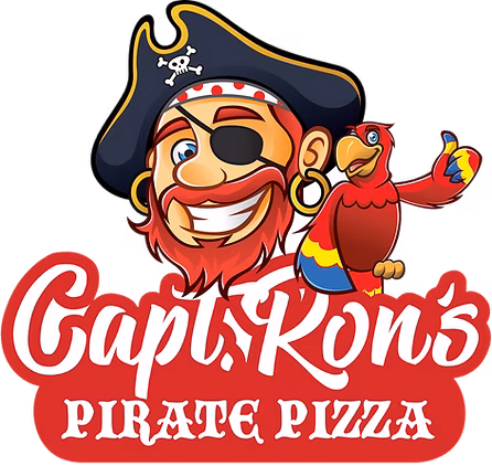 Capt. Ron's Pirate Pizza logo