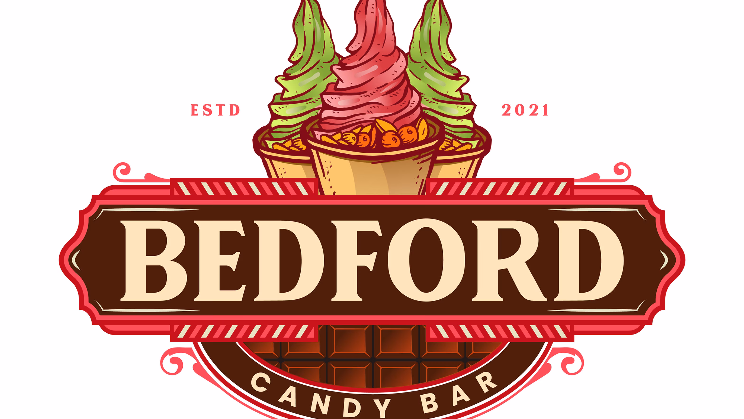 Bedford Candy Bar logo