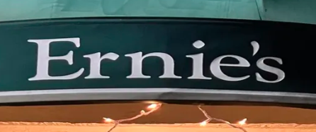 Ernie’s Wine Bar + EATS logo