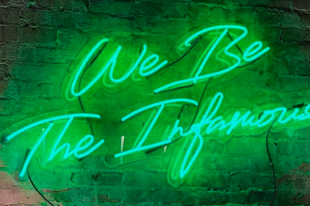 The Infamous logo