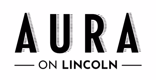 Aura on Lincoln logo