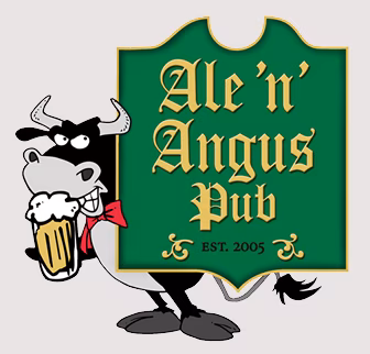 Ale 'n' Angus Pub logo