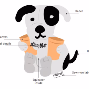The Boozy Mutt logo