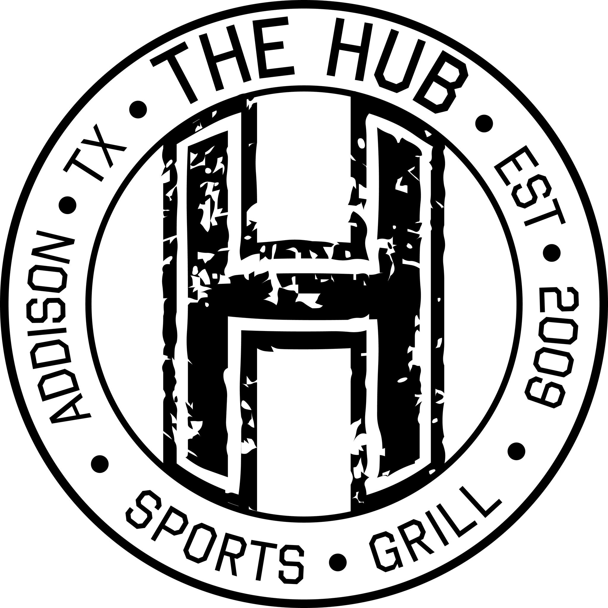 The HUB Sports Bar & Grill logo