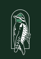 The Green Woodpecker logo