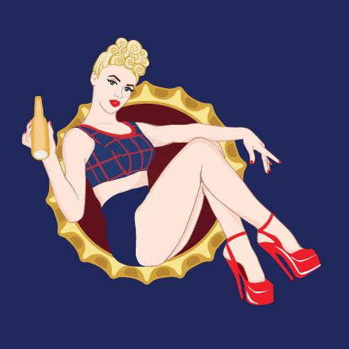 Bottled Blonde logo
