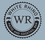 White Rhino Patio And Cocktail Bar logo