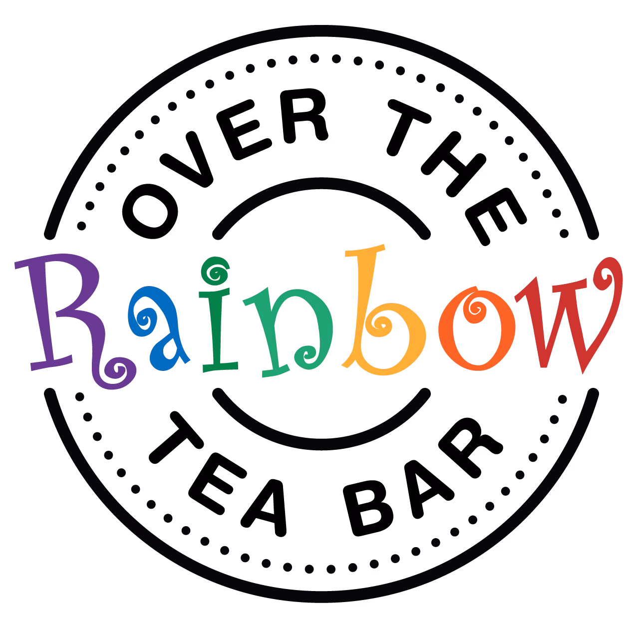 Over the Rainbow Tea Bar logo