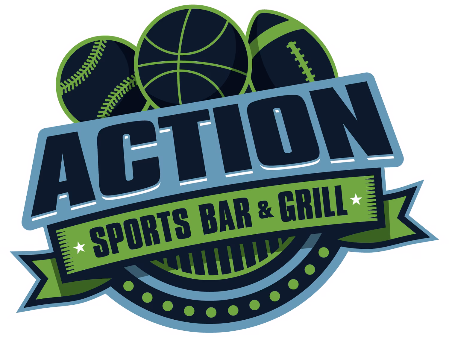 Action Sports Bar & Grill logo