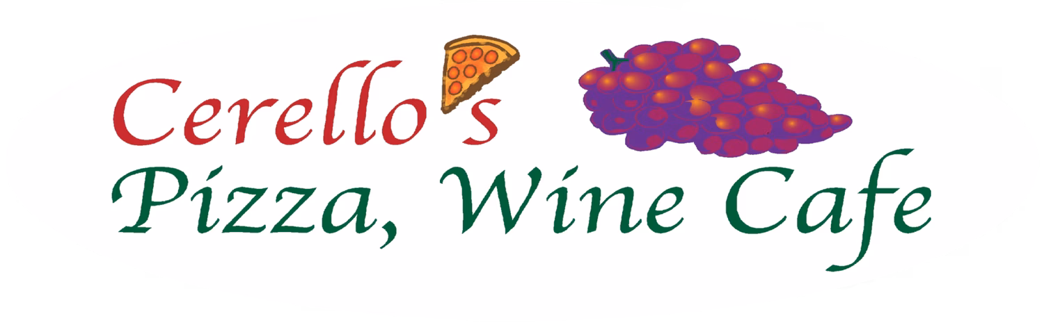 Cerello's Pizza, Wine Cafe logo