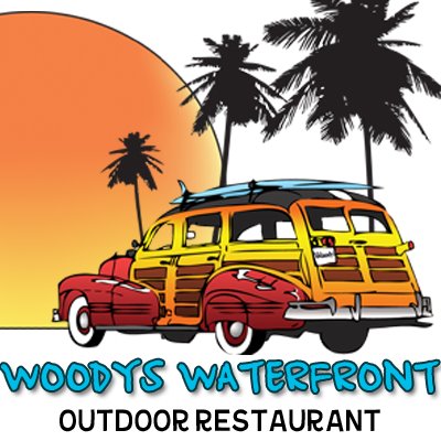Woody's Waterfront logo