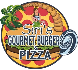Siri's Gourmet Burgers & Pizza logo