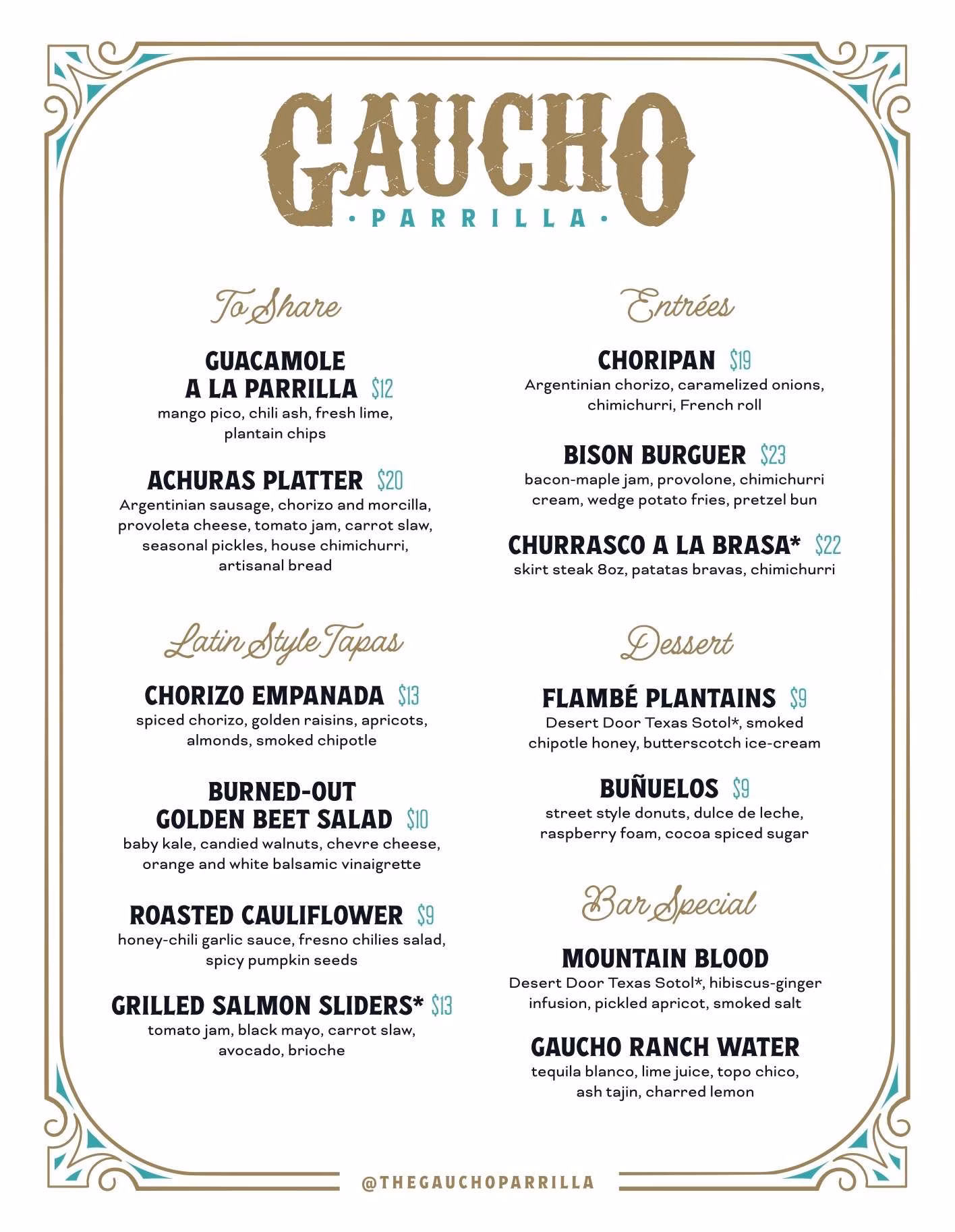 Gaucho Parrilla logo