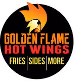 Golden Flame Hot Wings logo
