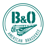 B&O American Brasserie logo