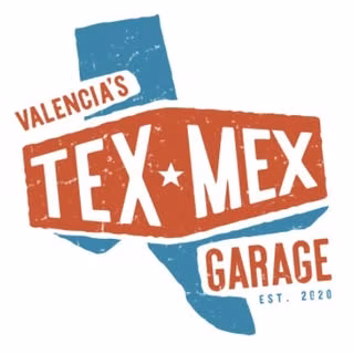 Valencia's Tex-Mex Garage logo