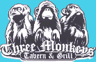 Three Monkeys Tavern and Grill logo