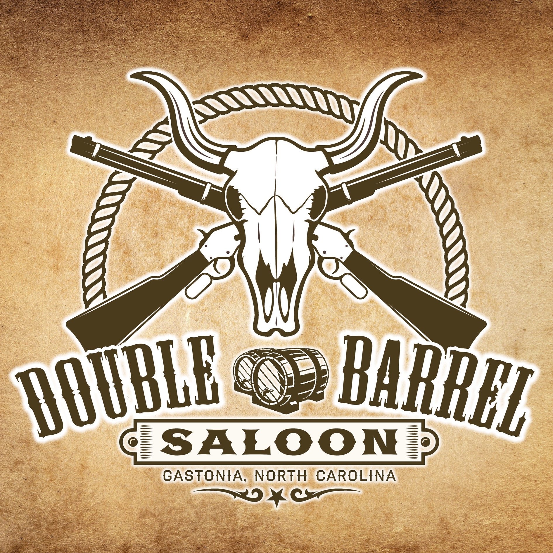 Double Barrel Saloon logo