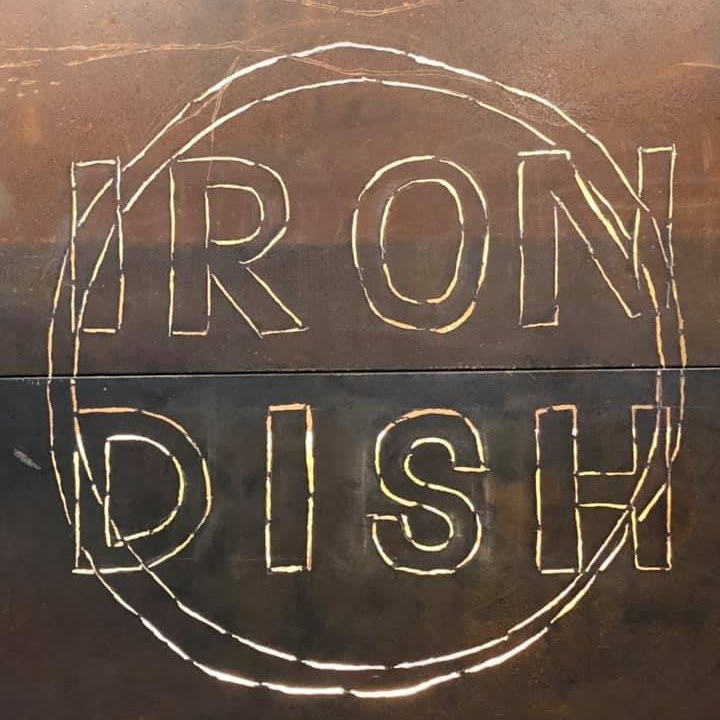 Iron Dish Korean BBQ logo