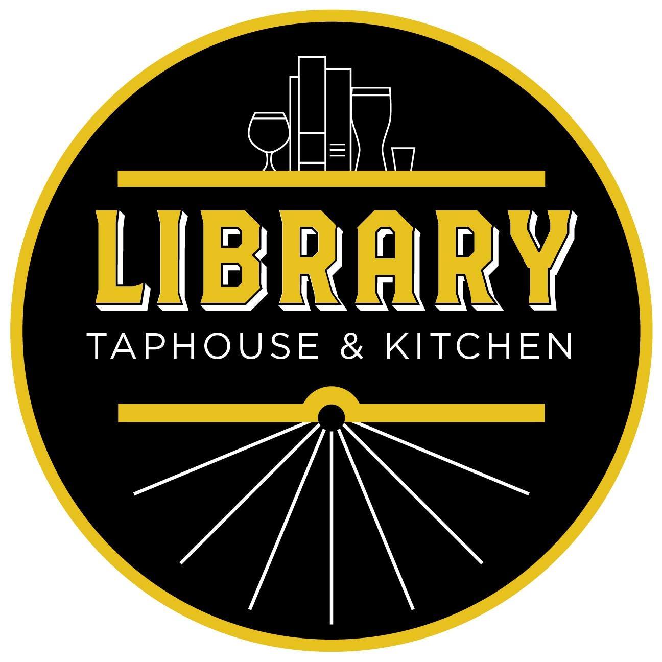 Library Taphouse & Kitchen logo