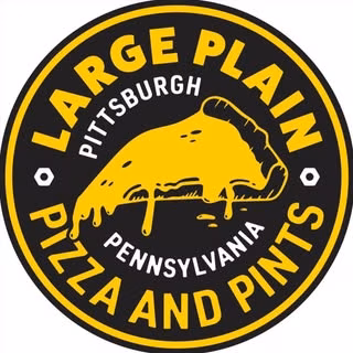 Large Plain Pizza and Pints logo