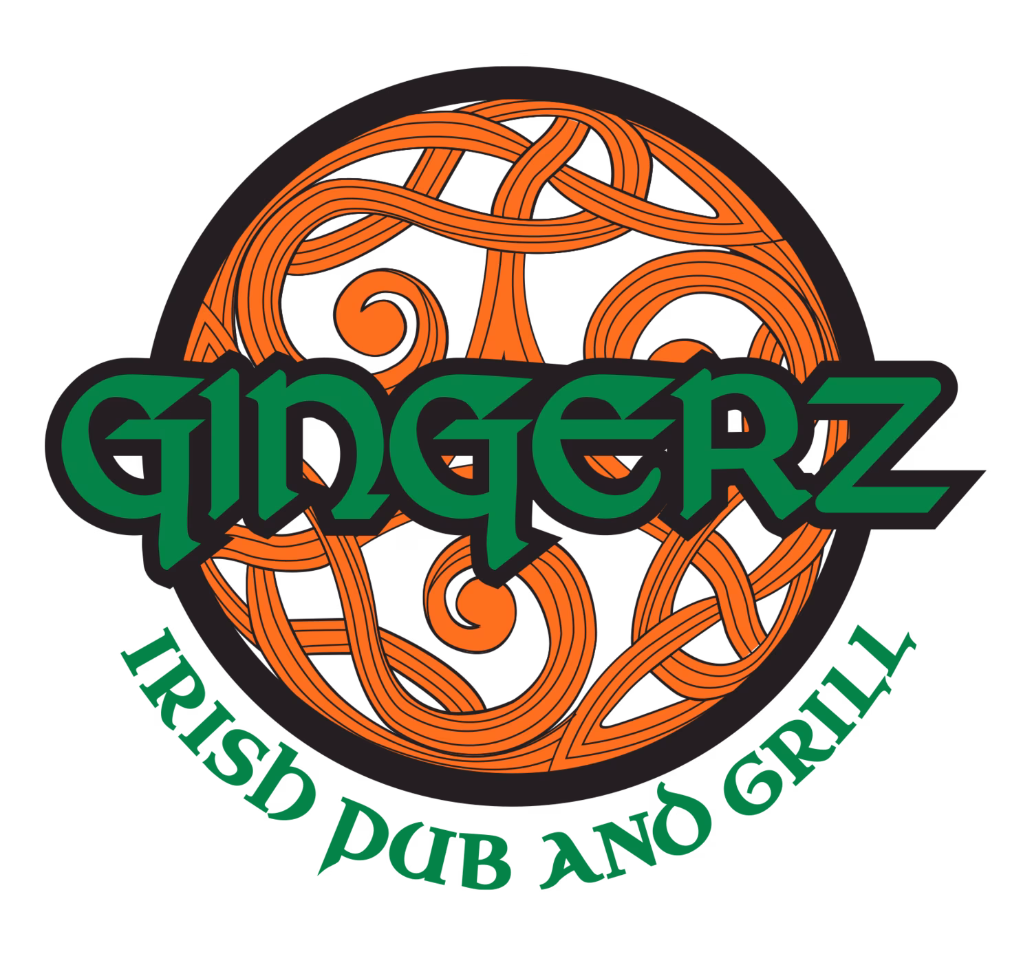 Gingerz Irish Pub & Grill logo