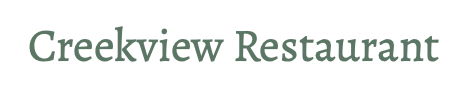 Creekview Restaurant logo