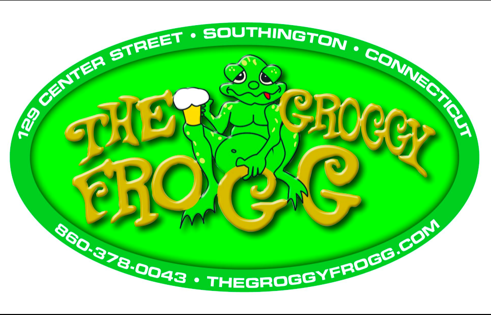 The Groggy Frogg logo
