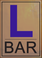 L BAR logo