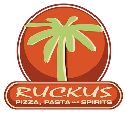 Ruckus Pizza and Bar logo