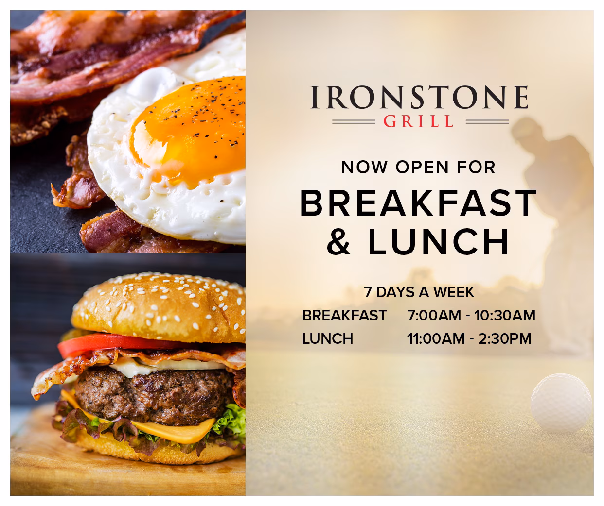 Ironstone Grill at The Marshes Golf Club logo