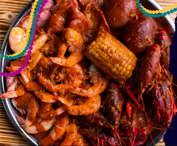 Hook & Reel Cajun Seafood & Bar logo