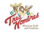 Tres Hombres Mexican Grill and Cantina logo
