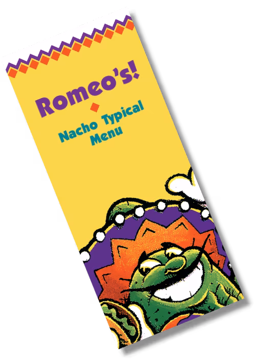 Romeo's Mexican Food & Pizza logo