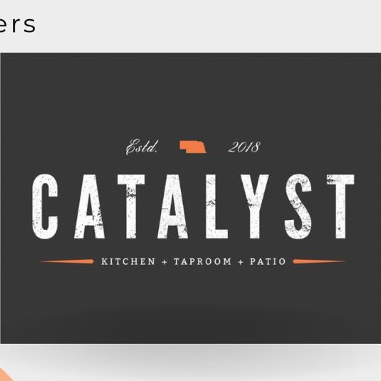 Catalyst - Kitchen, Taproom, Patio, & Brewing Co. logo
