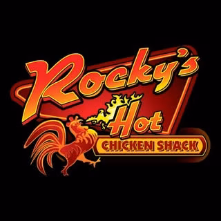 Rocky's Hot Chicken Shack logo
