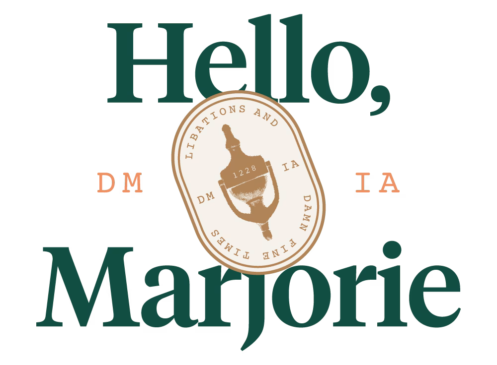 Hello, Marjorie logo