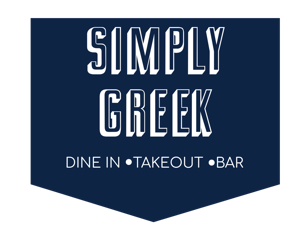 simply greek restaurant & bar logo
