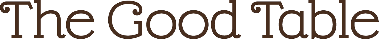 The Good Table logo