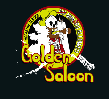 The New Golden Saloon logo