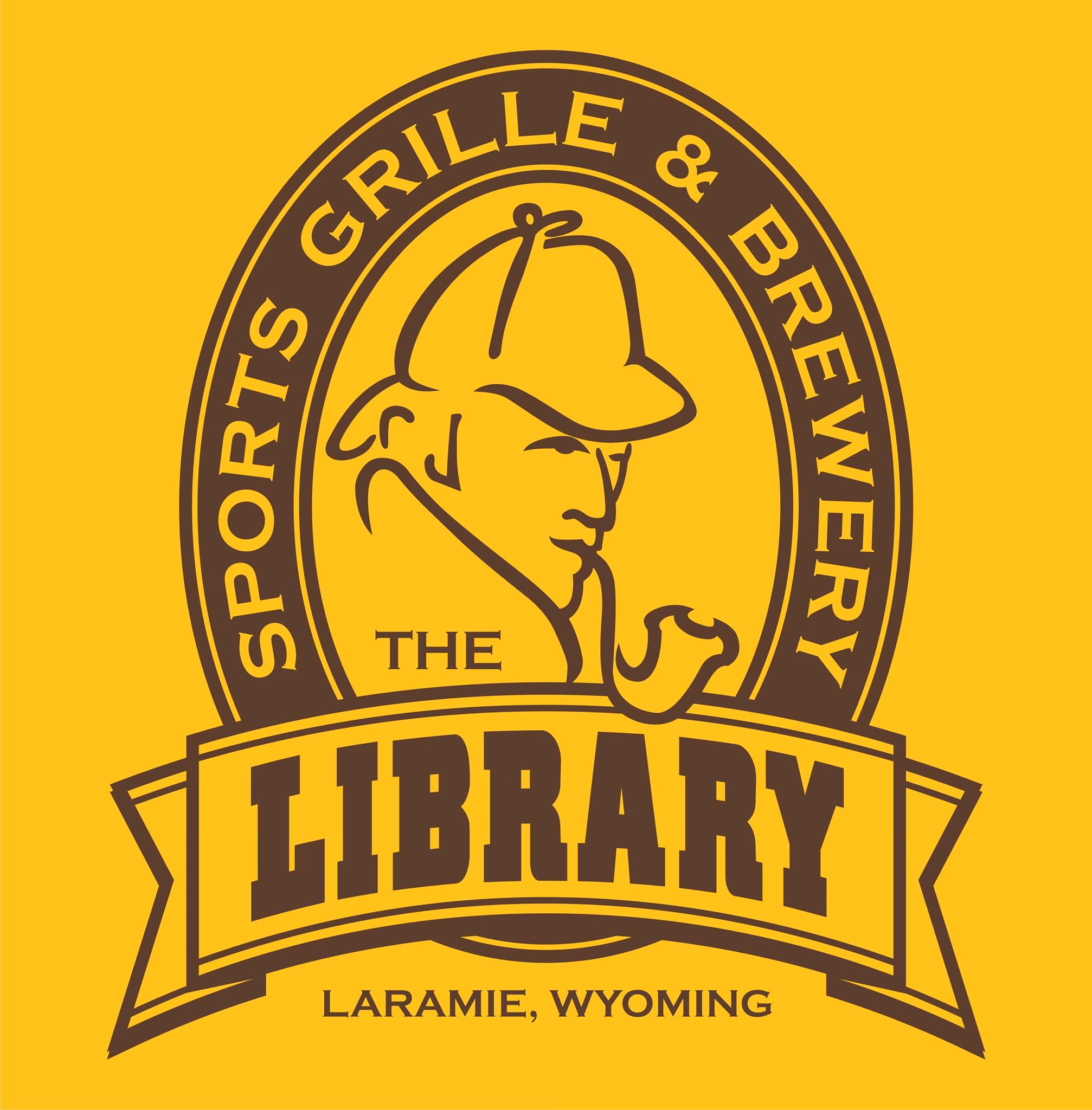 The Library Sports Grille & Brewery logo