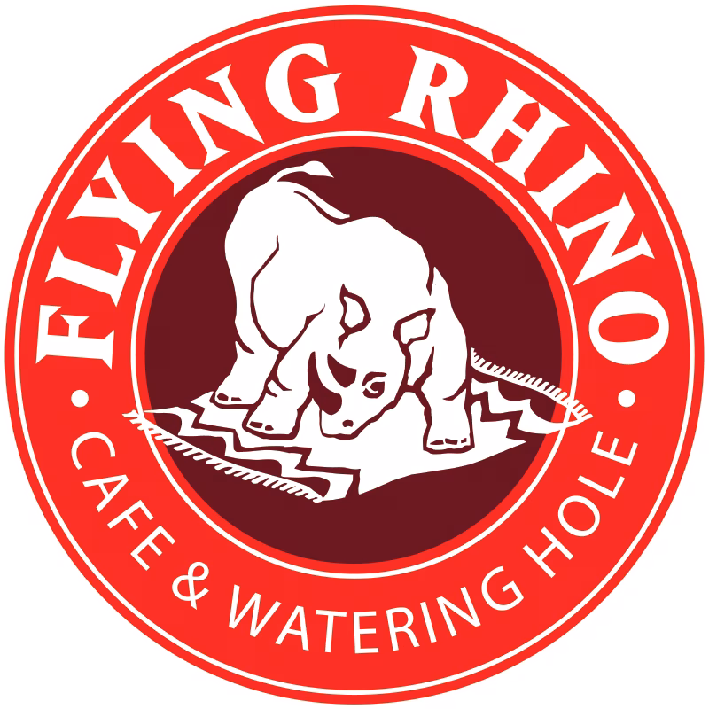 Flying Rhino Cafe logo