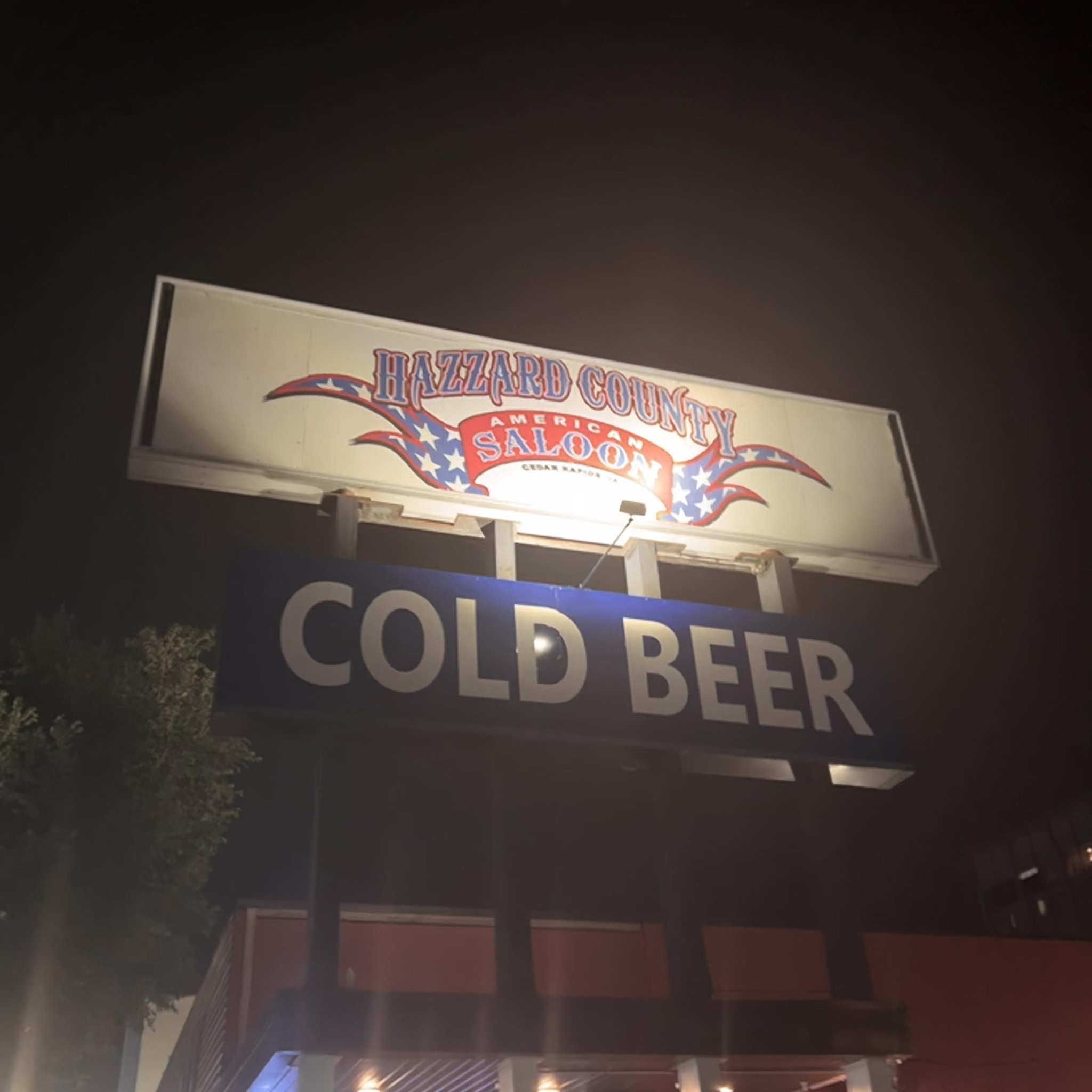 Hazzard County American Saloon logo