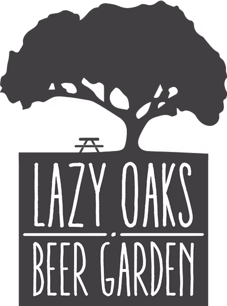 Lazy Oaks Beer Garden logo